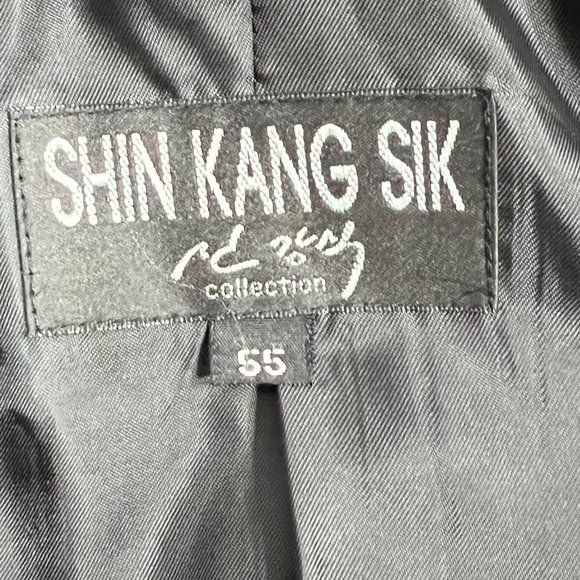 Like new SHIN KANG SIK (Korean Designer) Black Tailored Blazer Size Smal… - Picture 10 of 12